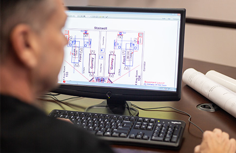 facility installation schematic